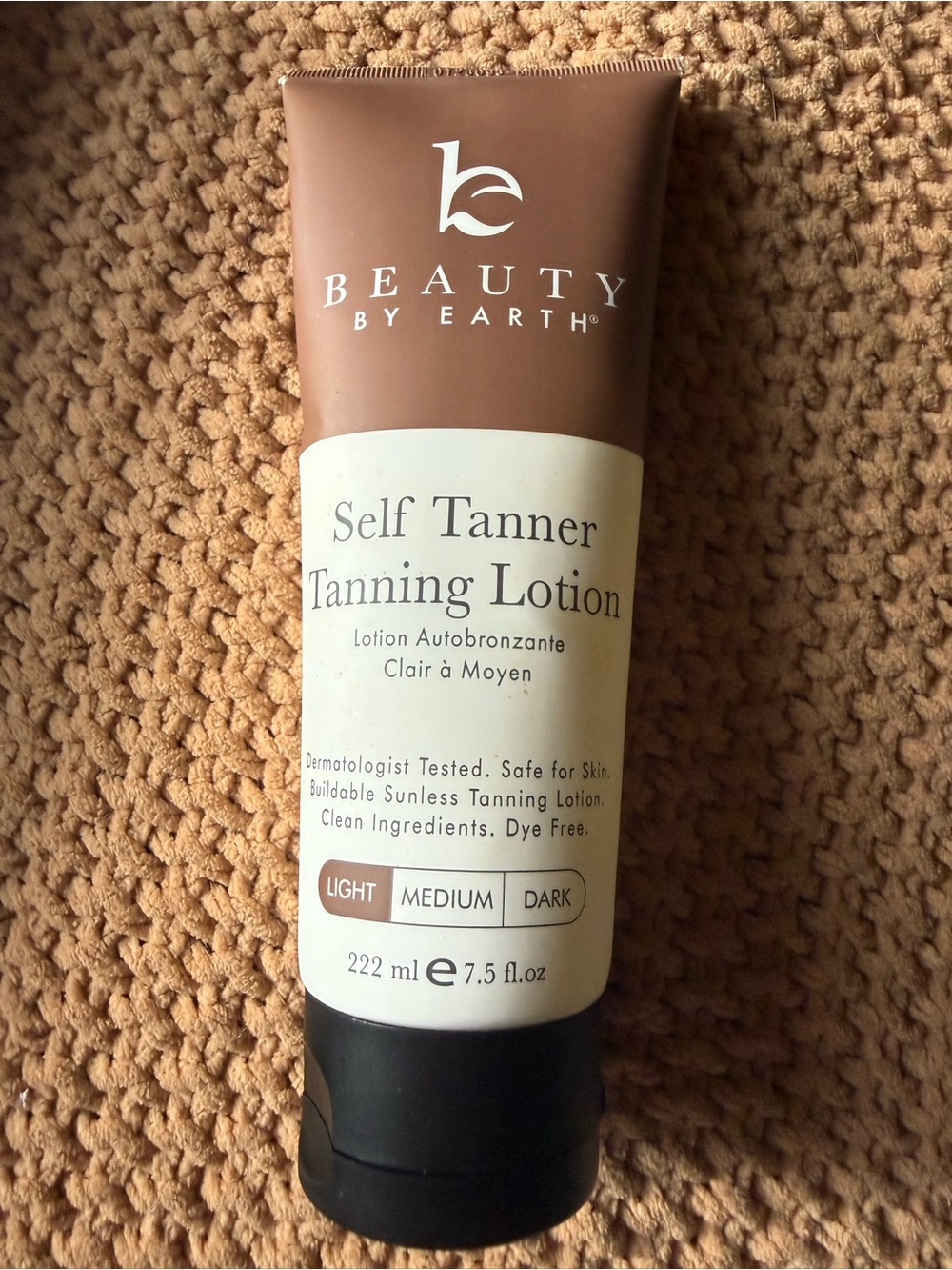 Beauty by Earth Self Tanner Tanning Lotion - Light - Natural Brown